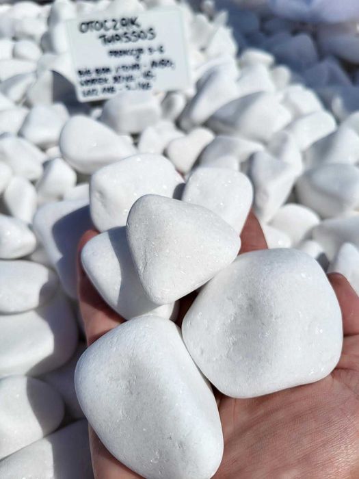 Otoczak Silver Grecki szary kamień Kamienie ogrodowe dekoracyjne ozdob