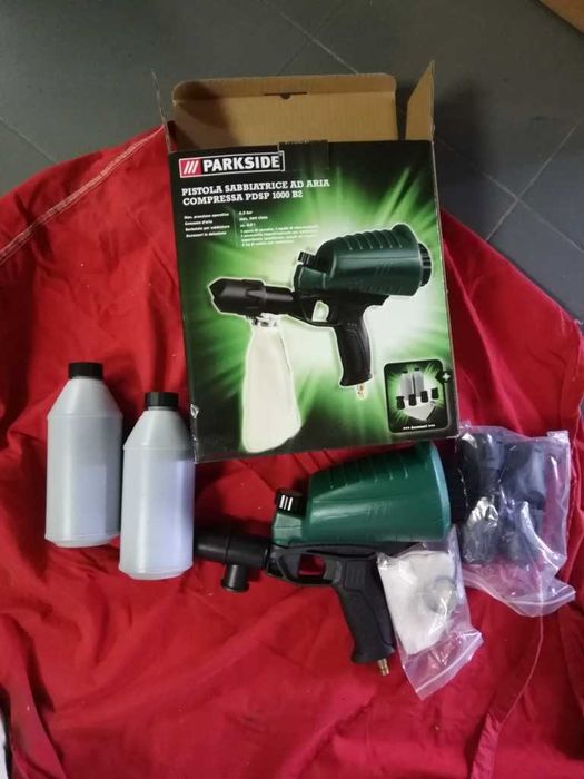 Pistola de jato de areia pneumática - PARKSIDE