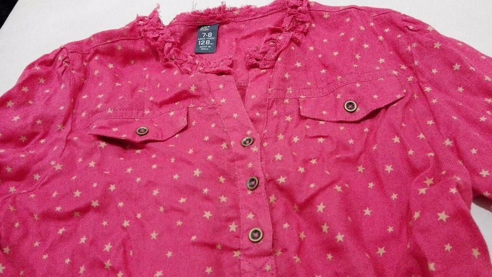 Camisa Menina Zara Kids 7-8 Anos