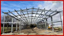 Hala. Wiata. Konstrukcja stalowa. 15x50x6m. Producent. Bartoszyce.