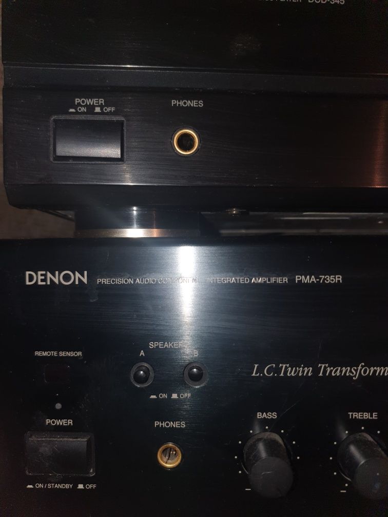 Denon wzacniacz PMA-735R + DCD- 345
