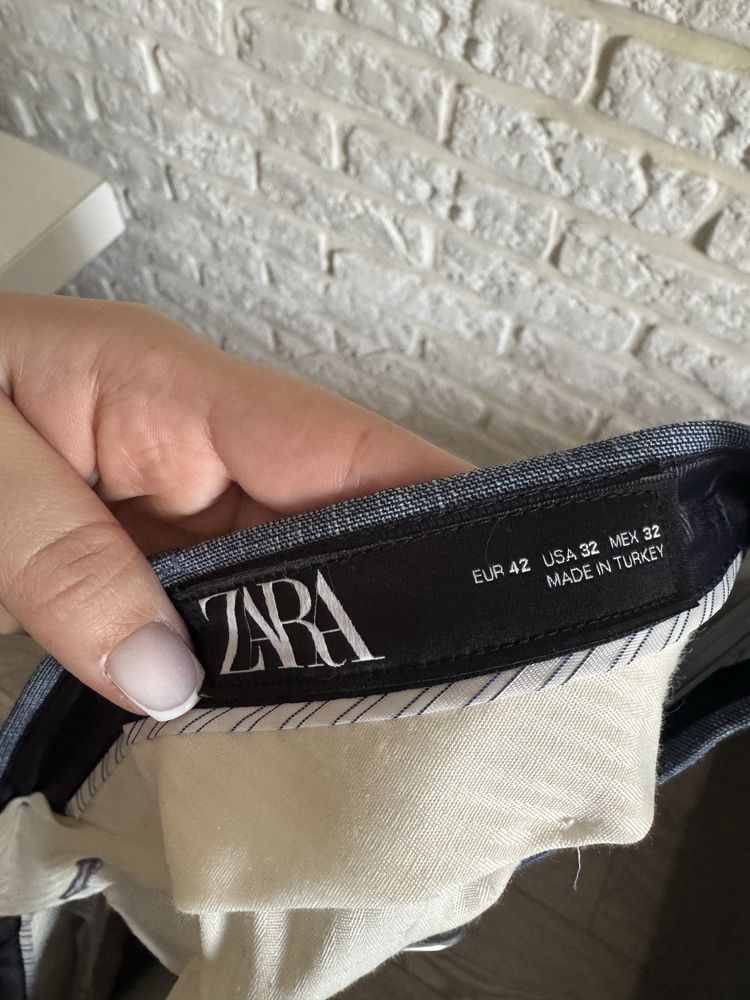 Garnitur Zara 42 niebieski