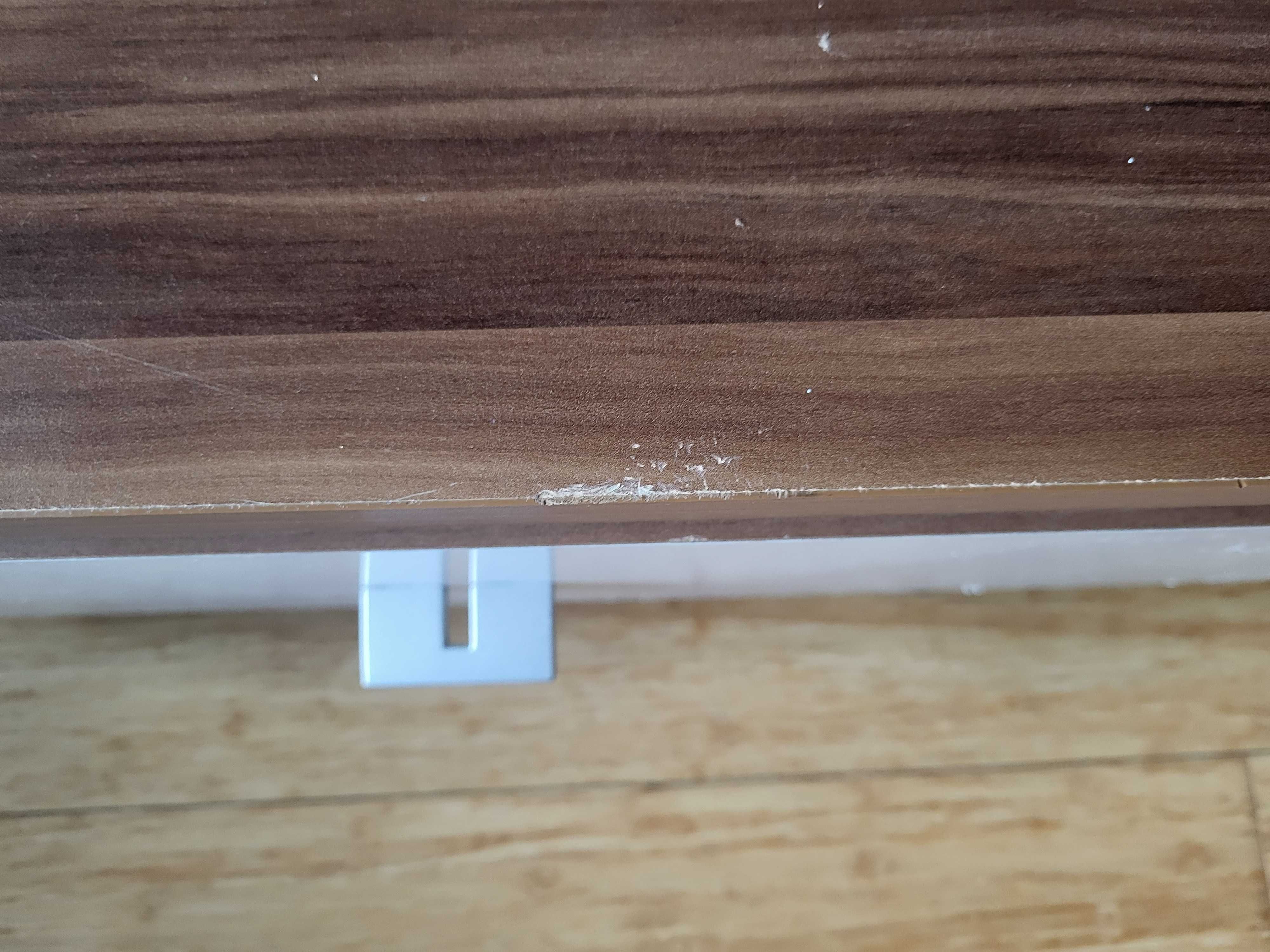 IKEA komoda szafka pod TV drewniana brązowa biała 2 szt TRANSPORT