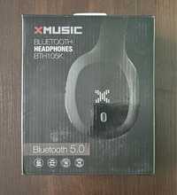 NOWE Słuchawki nauszne bezprzewodowe  XMUSIC BTH105K