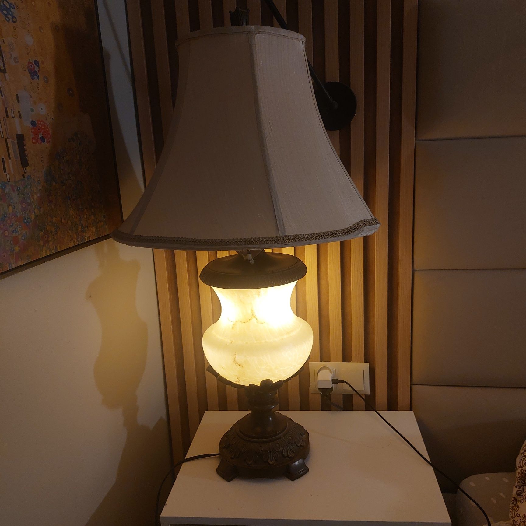Lampa stojąca USA unikat! 95 cm