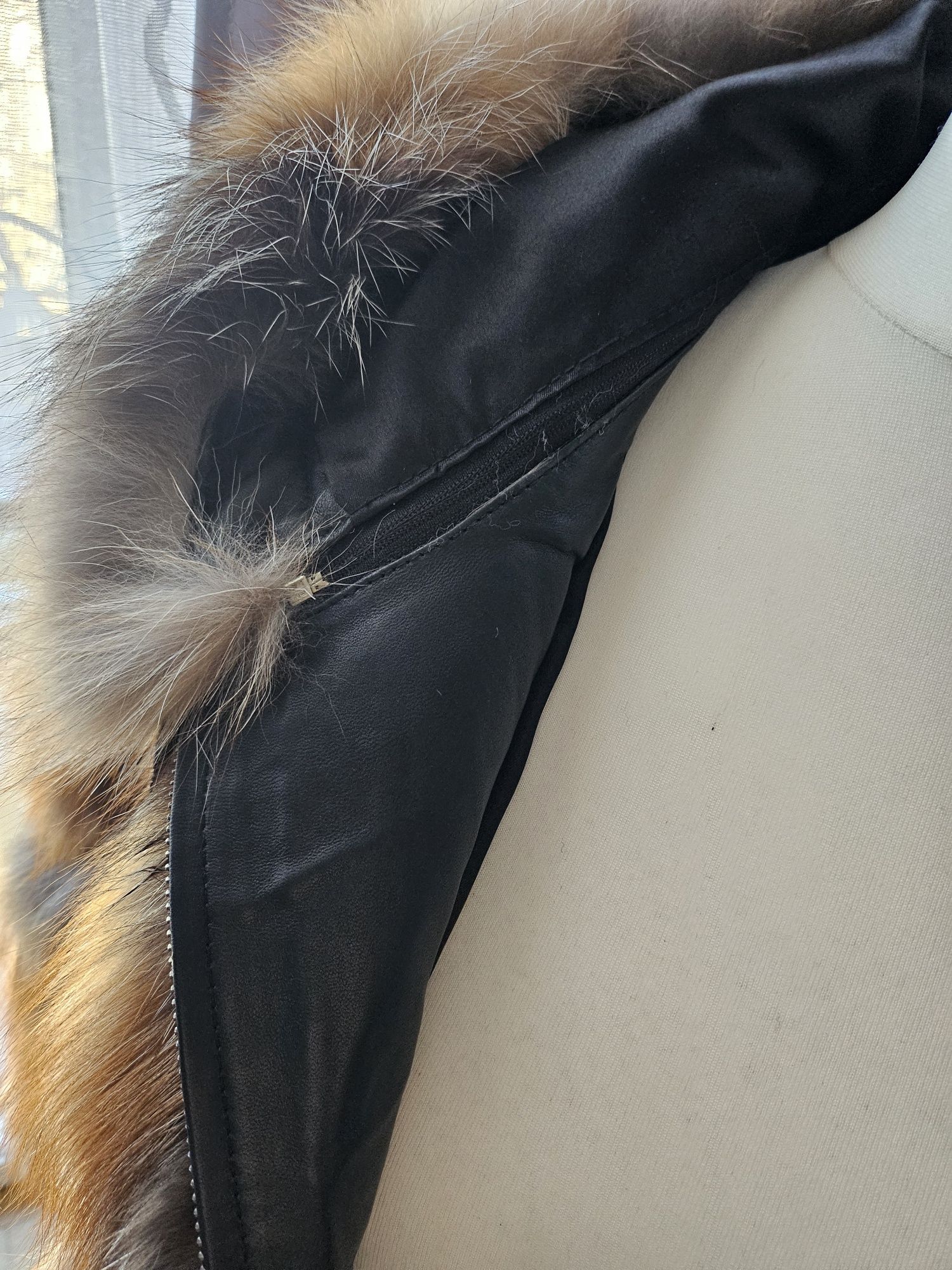 Kurtka kamizelka 3 w 1 futerko piękna elegancka Metinio Nowa