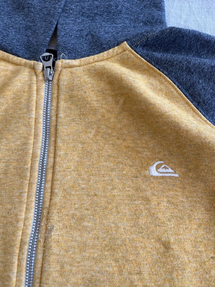 casaco quiksilver amarelo 16 anos