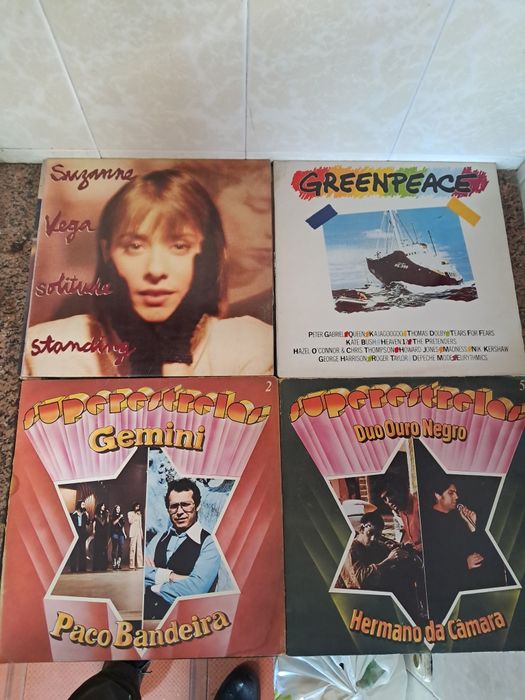 Discos LP e Single