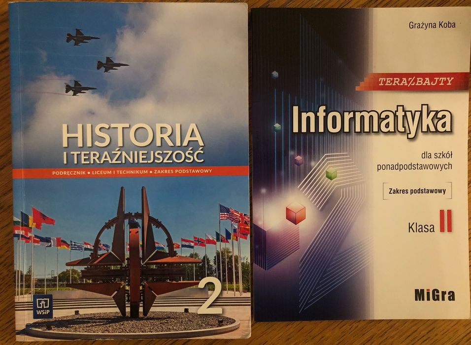 Podręczniki do klasy 2 i 1