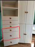 Dwie szuflady Ikea SMASTAD