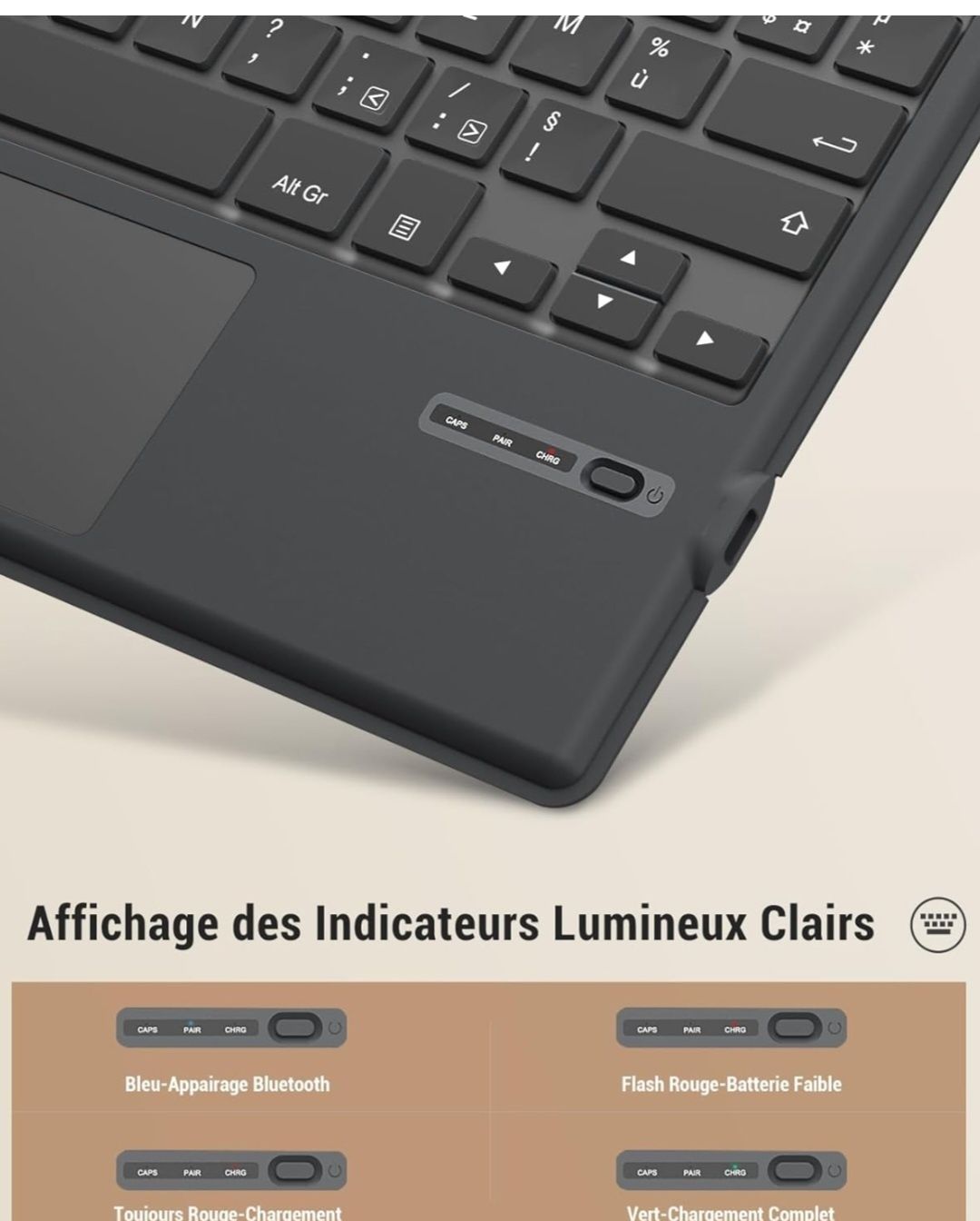 MoKo Francuska klawiatura kompatybilna z Microsoft