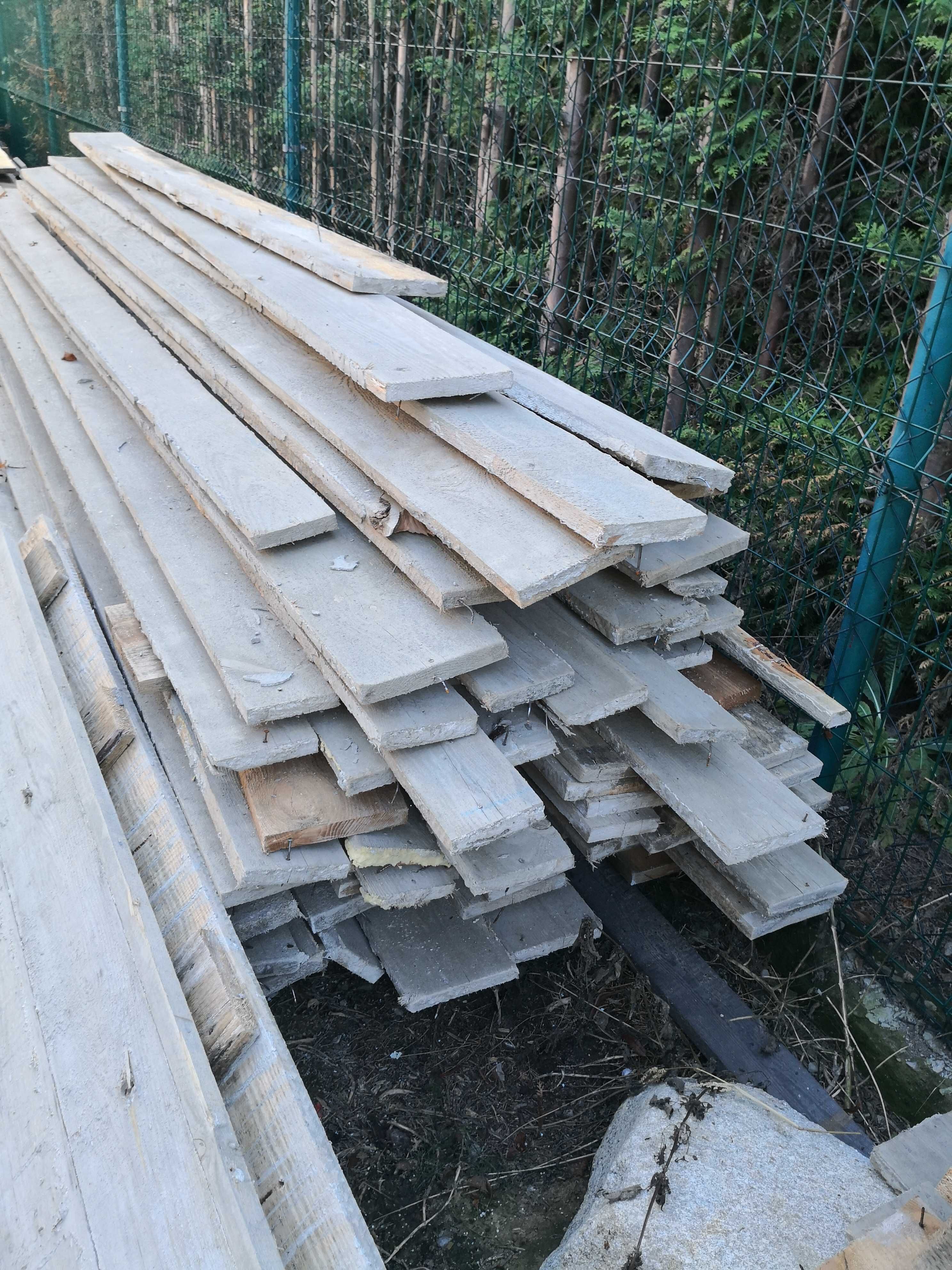 Deska 3,2cm 6,2m- krokwie 8x16 5,2m