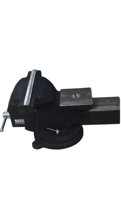 BASS POLSKA Żeliwne Imadło Warsztatowe Obrotowa Podstawa 150mm BP3266