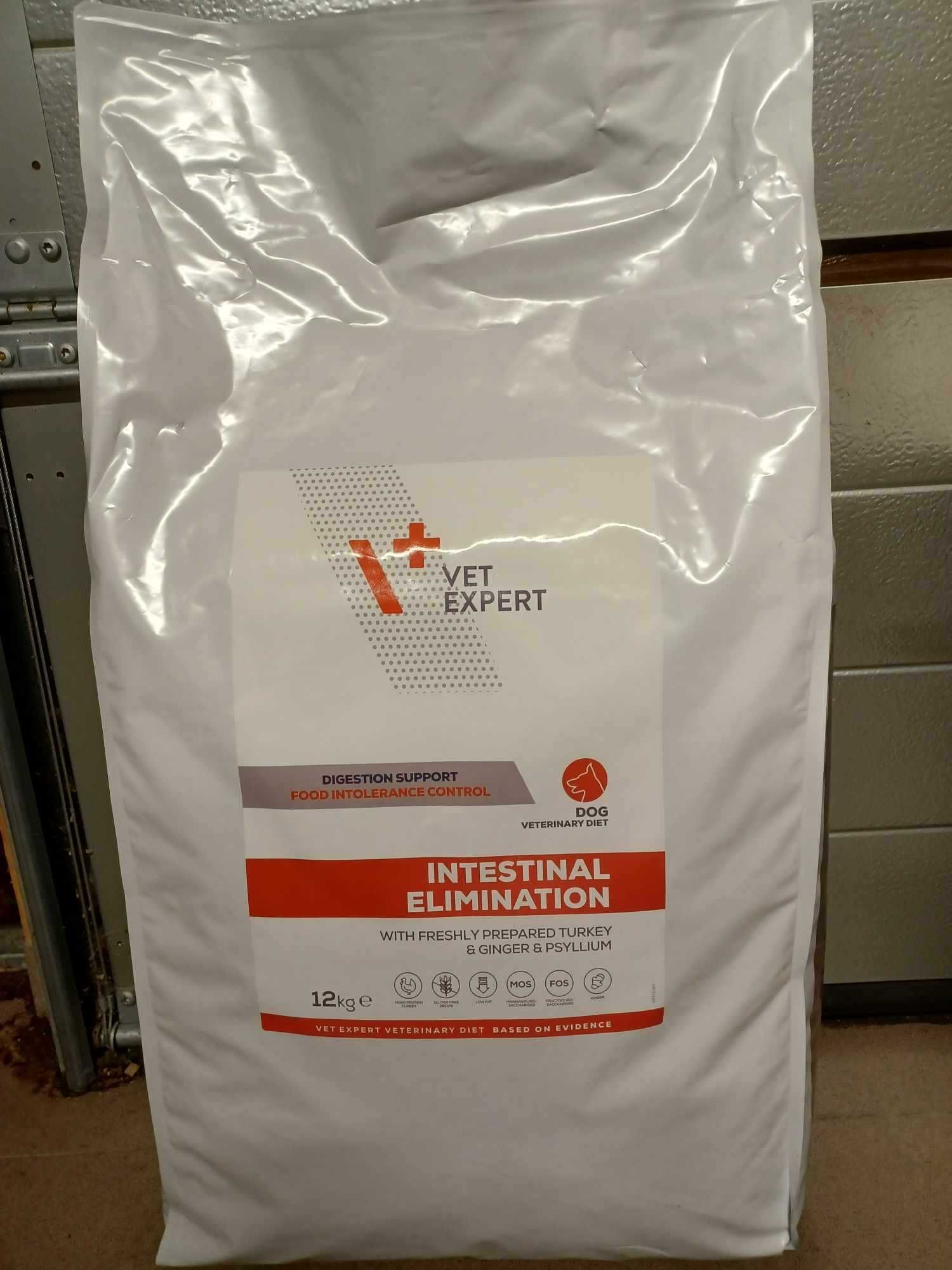 4T VetExpert Dog Intestinal Elimination 12kg +gratis