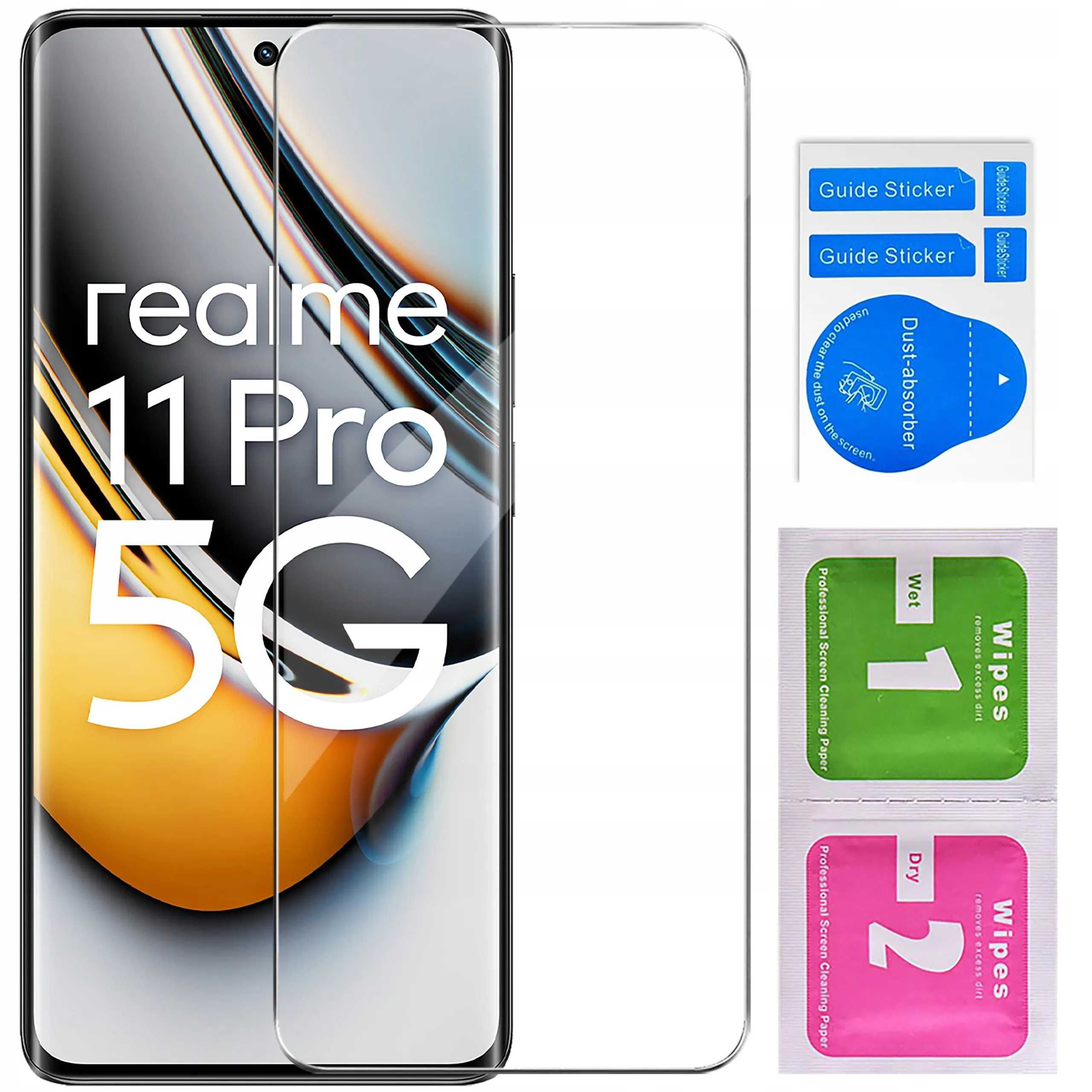 Etui Smart Magnet do Realme 11 Pro 5G + Szkło Hartowane
