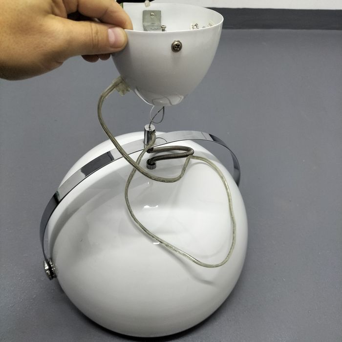 Lampa biała Okazja jak nowa