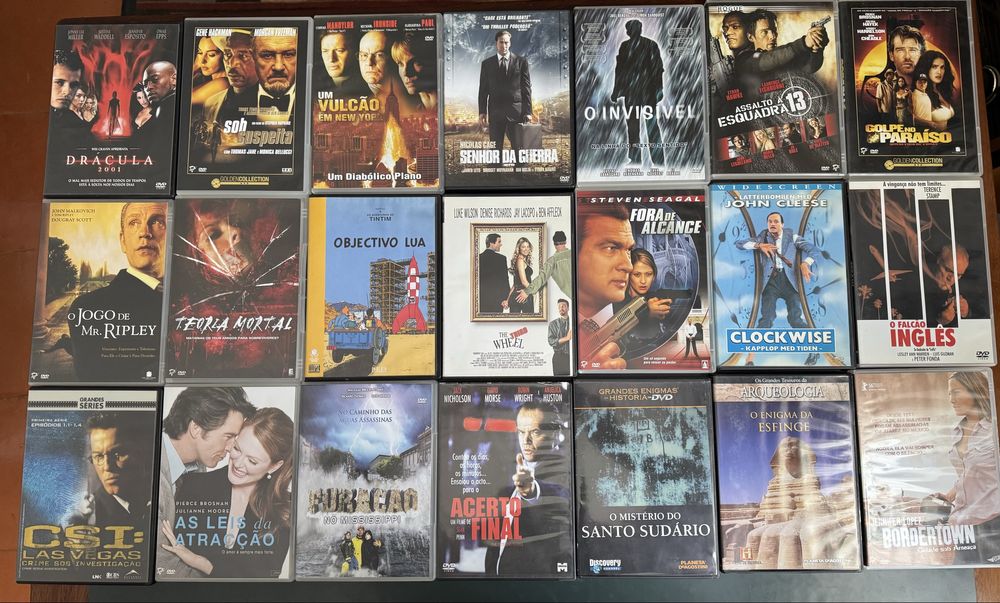Filmes / documentários em dvd