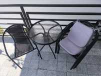 Zestaw mebli balkon ogród taras