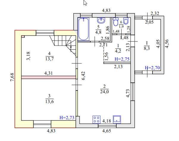 Продаж  будинку і готового бізнесу з ділянкою на 100 соток,
