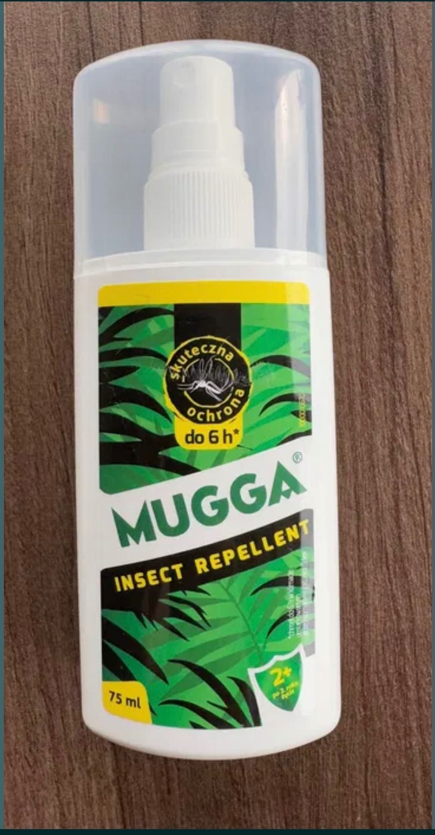 Mugga Spray DEET 9,5% 75ml na komary i kleszcze