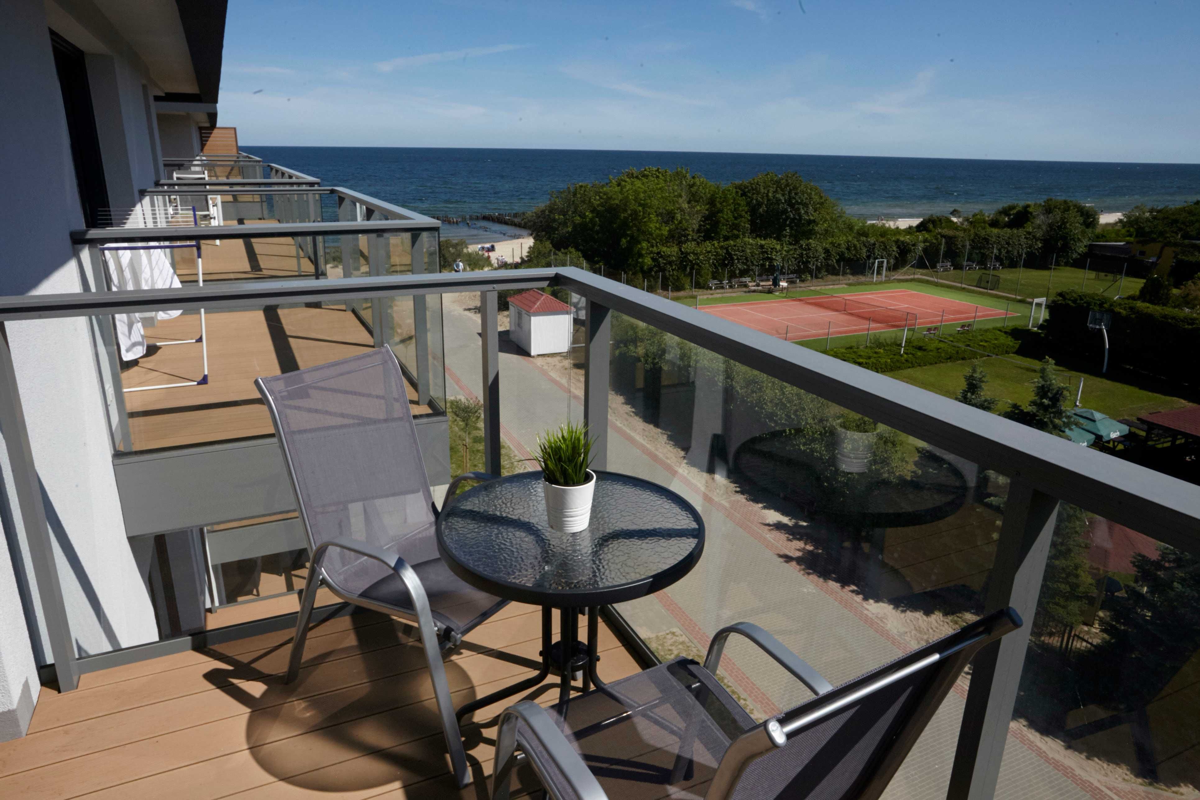 Apartament Cody-ostatni termin 8-11. 07,20m do plaży, widok na morze