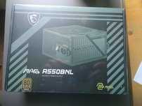 Nowy zasilacz MSI MAG 550W 80 Plus Bronze