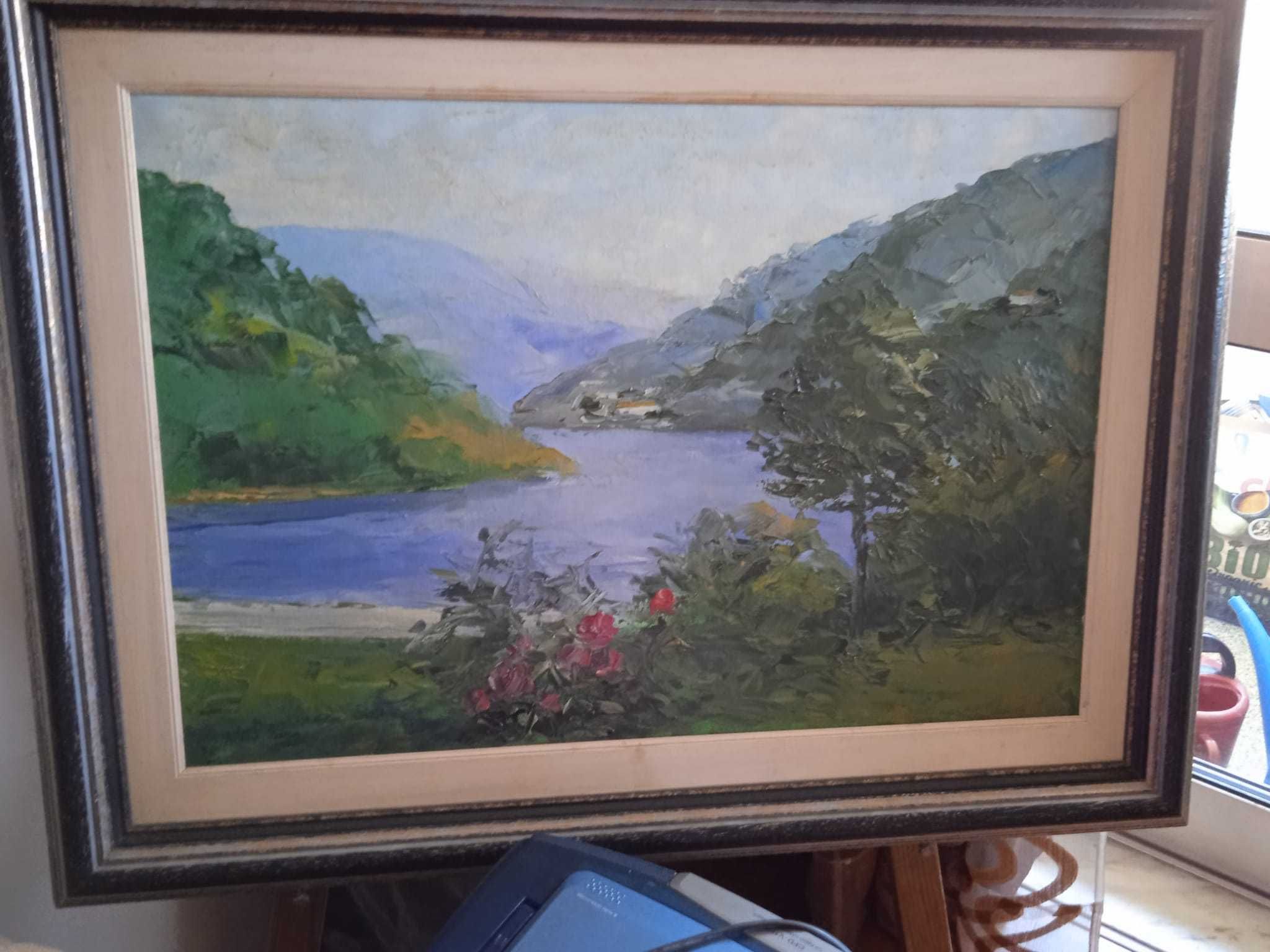 Quadro - Paisagem do Rio Douro na zona da Pala