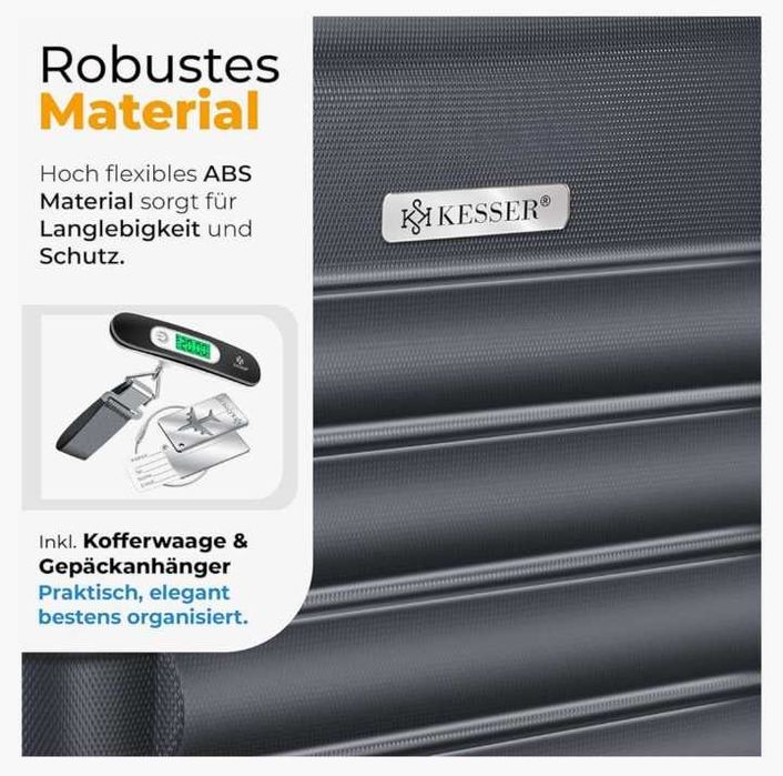 Walizka z tworzywa ABS 120l Kesser