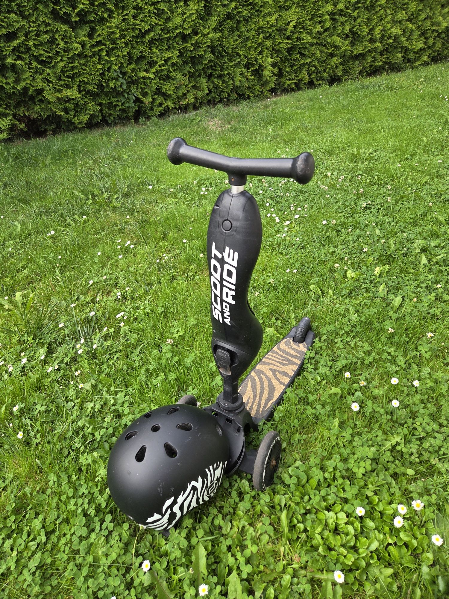 Scott rider 2 w 1 zebra jeździk i hulajnoga