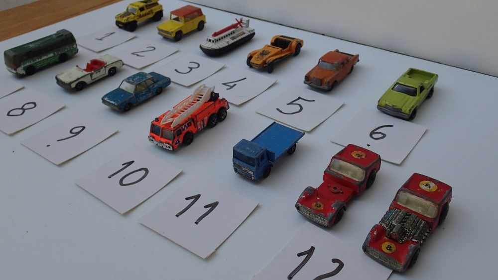 Miniaturas Matchbox raras