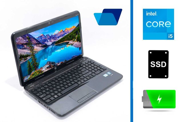 Красивый ноутбук HP Pavilion /Core i5 /SSD new /АКБ 100% | Гарантия