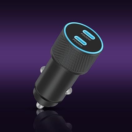 Ładowarka samochodowa 40W z 2 USB-C MATAUMAHI 12V/24V