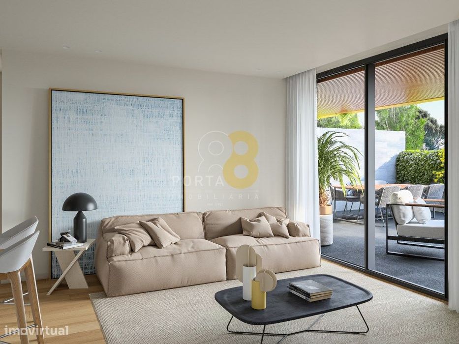 Excelente apartamento T1 junto à Marina da Afurada.