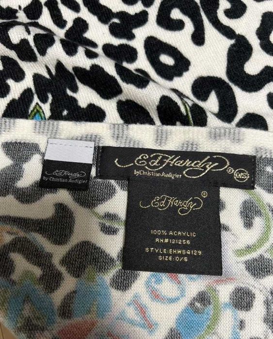 Ed Hardy шарф glamour