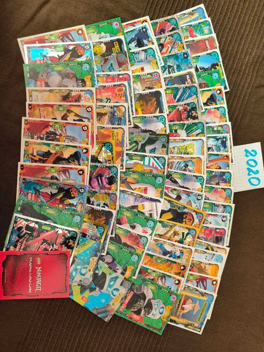 Karty Lego Ninjago - zestaw 189 kart