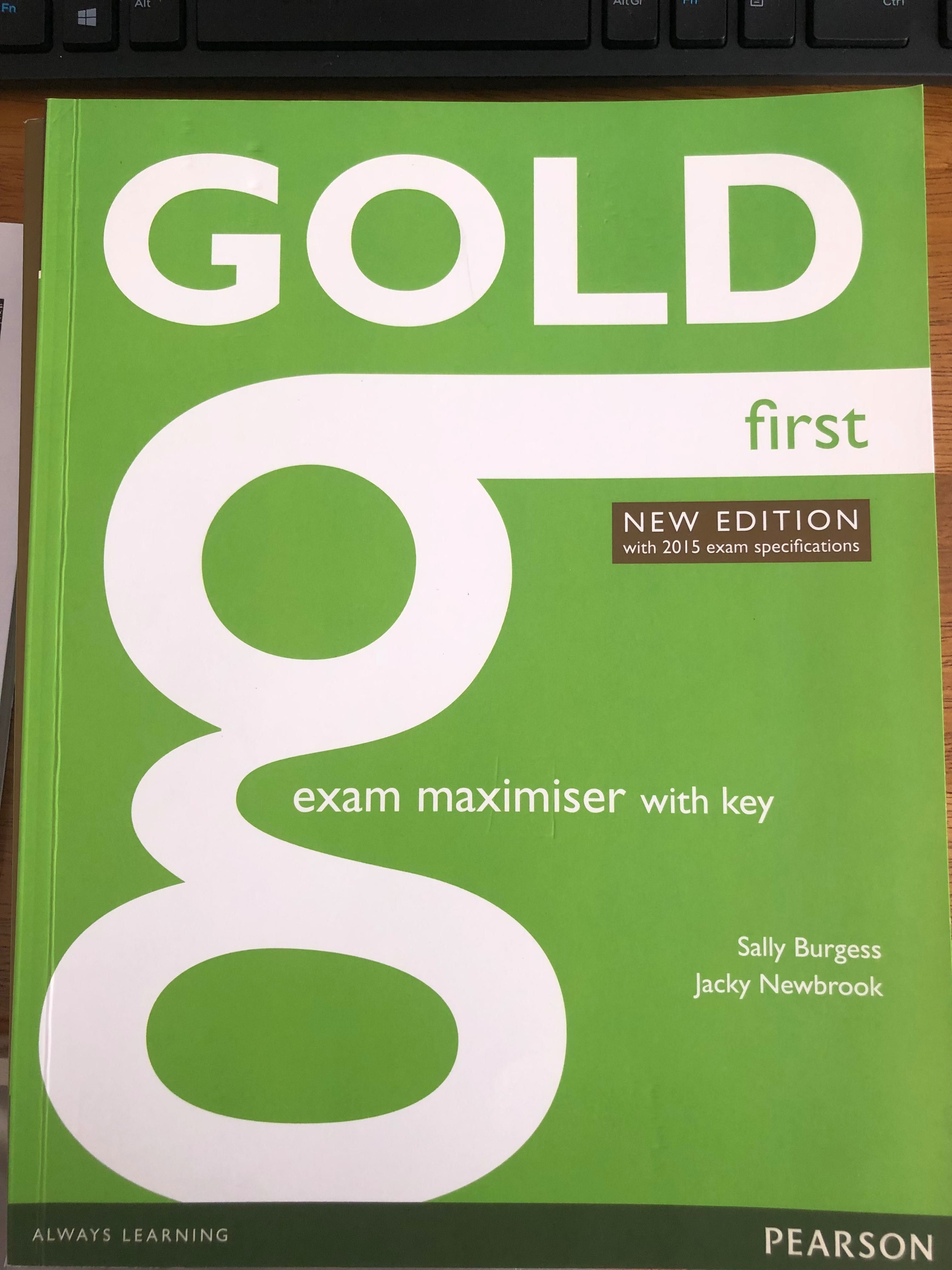Manual de Inglês Gold First