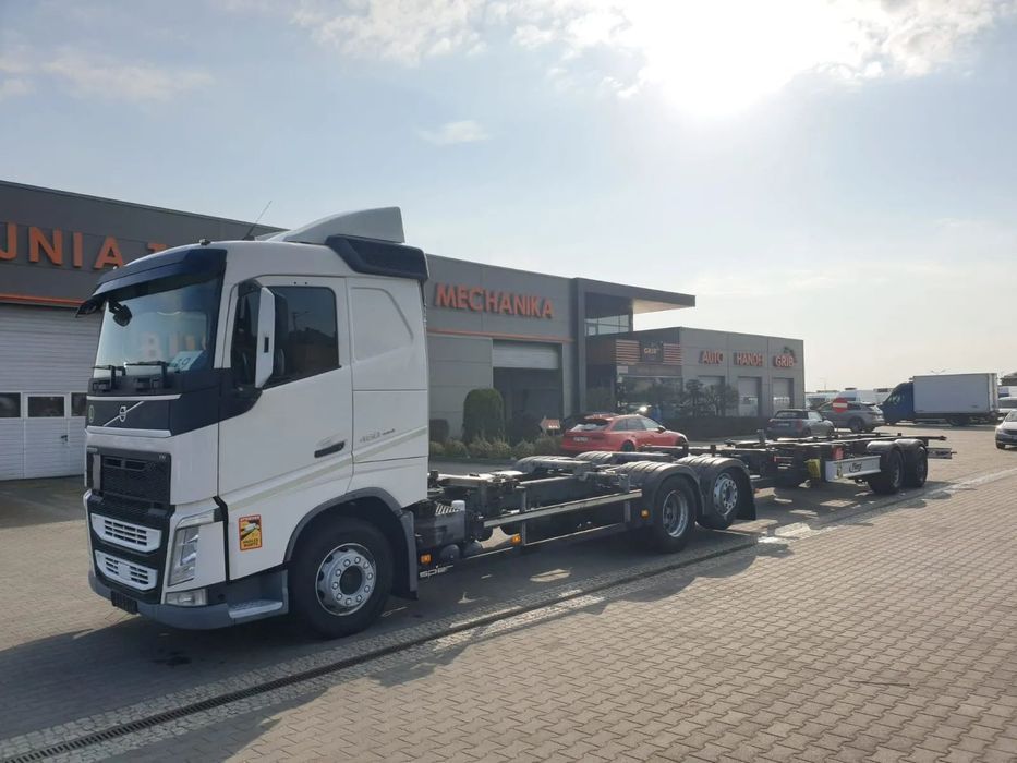 Volvo FH 13 460 EURO 6 BDF RAMA PRZYCZEPA FLIEGL TWP 180  nr.19 1 Wł. Import z DE Rama BDF Lodówka Asystenty Zaczep Góra / Dół