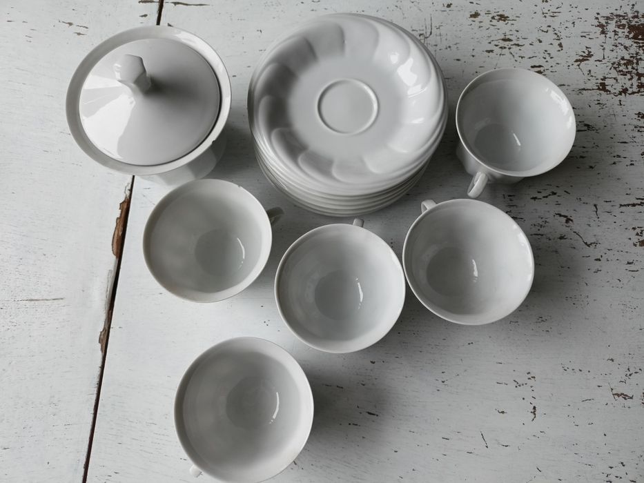 Porcelana HOLLOHAZA zestaw kawowy zestaw filizanek