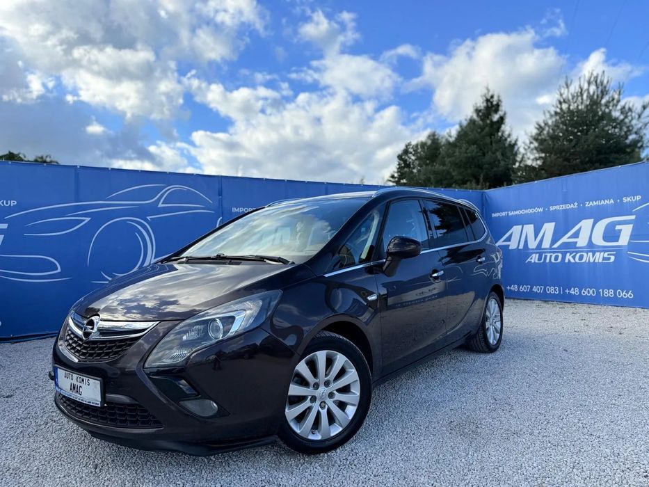 Opel Zafira 7-OSÓB*Automat*Książki*Kamera*Tablet*Nawi*Klima*Gwarancja w cenie*