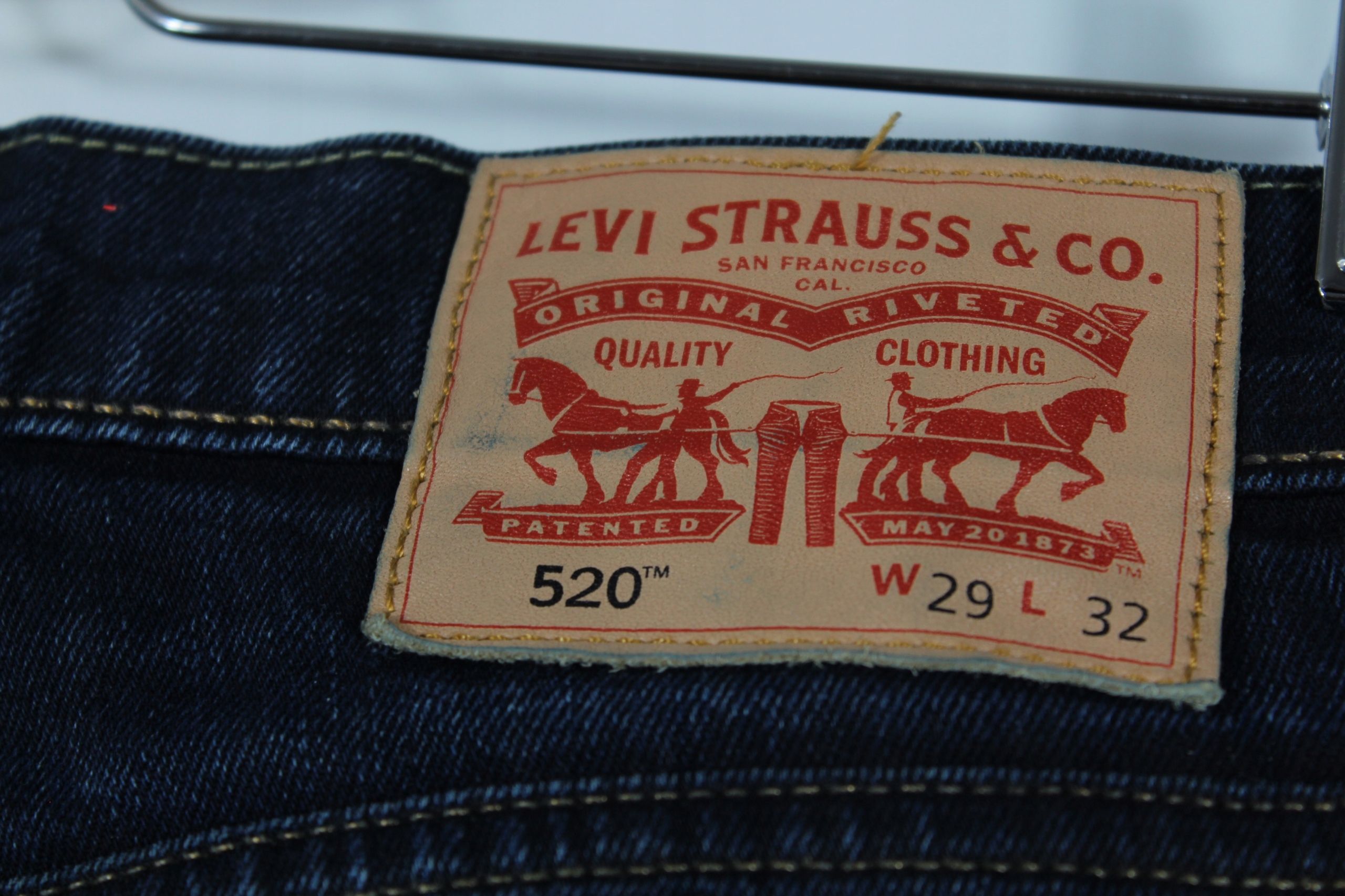 Levi's 520 Spodnie Jeans W29 L32 Bdb Stan