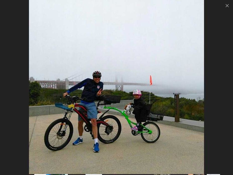 WeeRide PRO Pilot ALU rower, przyczepka, doczepka rowerowa dla dzieci