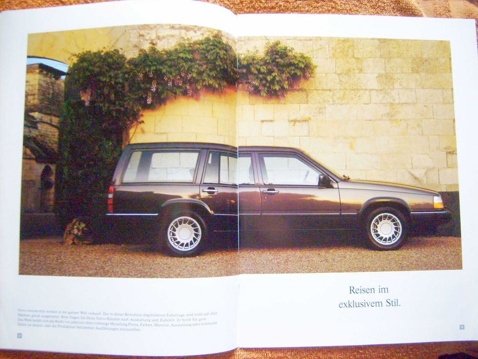 VOLVO 960 Limousine + Executive & Kombi 1994 - prospekt 42 str., BDB-