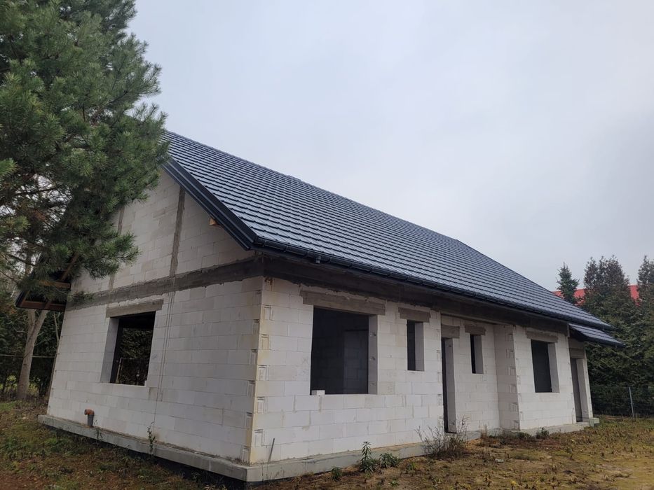 Sprzedam  nowe  domy stan surowy zamknięty z oknami.