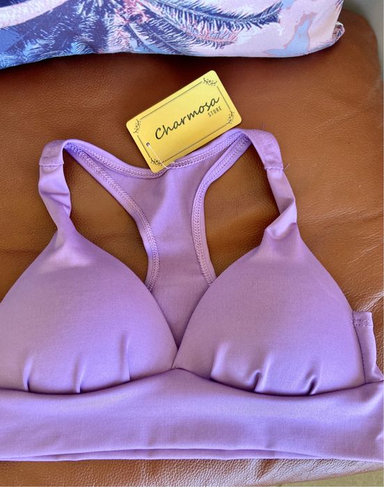 Top lilas desporto ou praia