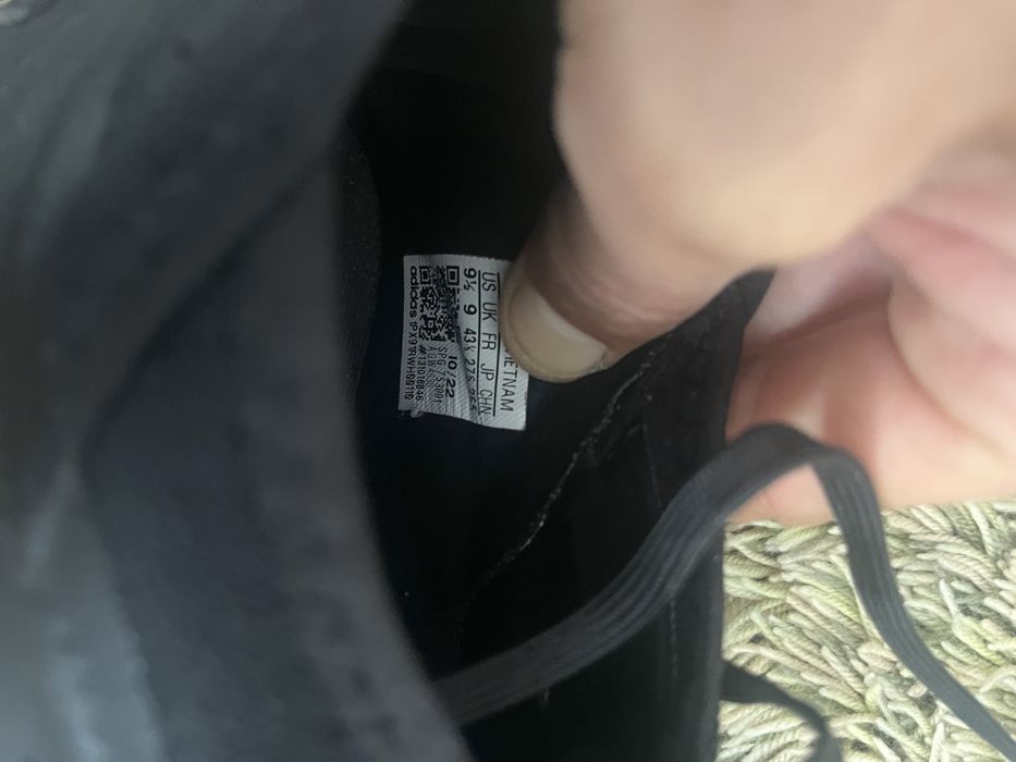 Футбольні бутси Adidas Predator Accuracy 3 Fg Black 43,5p