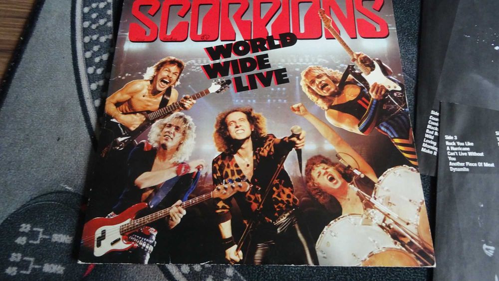 Winyl  Scorpions – World Wide Live - 1985 lp2