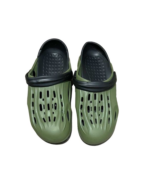 Мужские тапочки оригинальные сланцы кроксы сабо лёгкие 175г