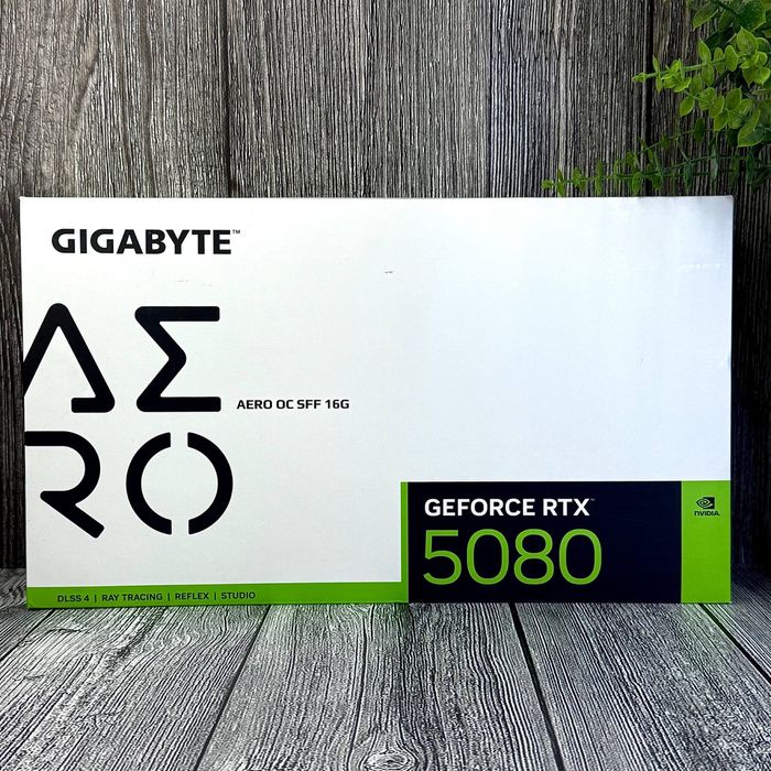 Видеокарта GIGABYTE GeForce RTX 5080 AERO OC SFF 16G 1 шт. NEW!