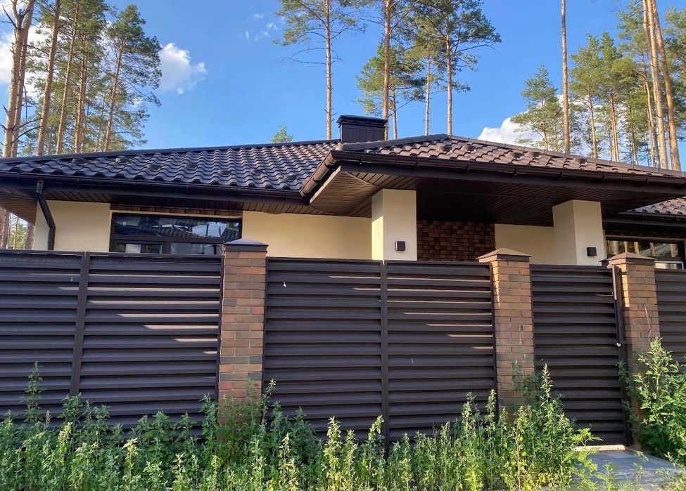 Одноповерховий цегляний, утеплений будинок в Лісовій Бучі.