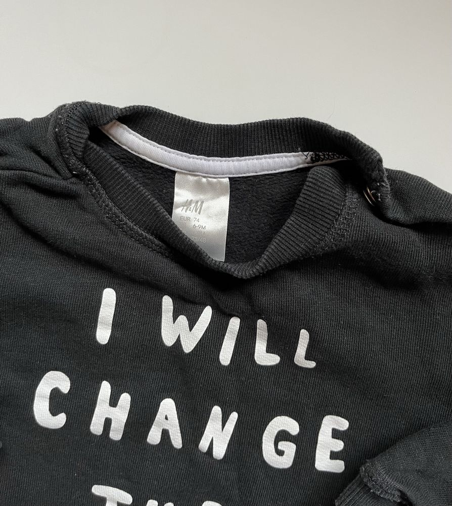 Bluza H&M I will change the World 74